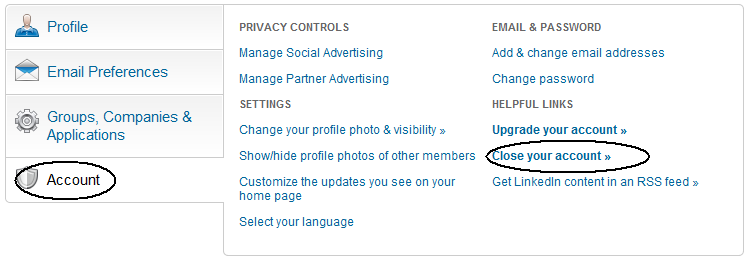 How to delete your linkedin account picture