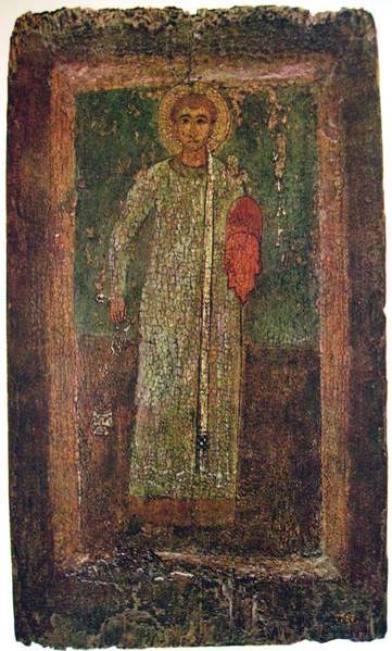 Saint Stephen Orthodox Christian Icon 11th century byzantine icon