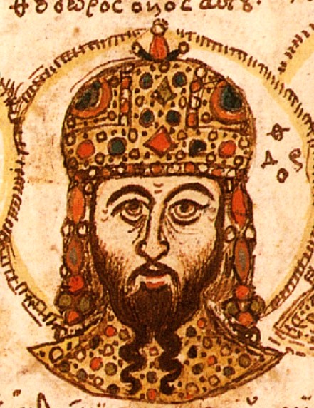 Theodore II Laskaris head painting