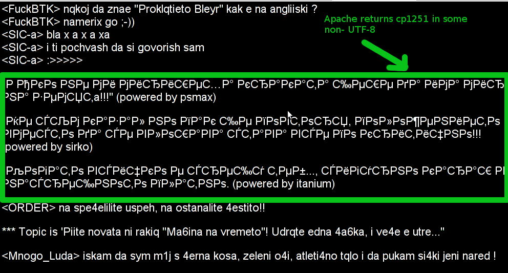 Apache returns cp1251 in some non-UTF8 wrong encoding (webserver improperly served cyrillic encoding)