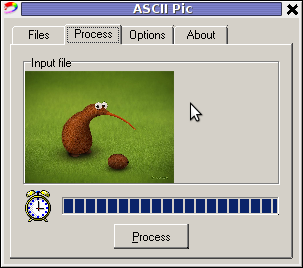 ASCII Pic Windows image to ASCII program picture shot