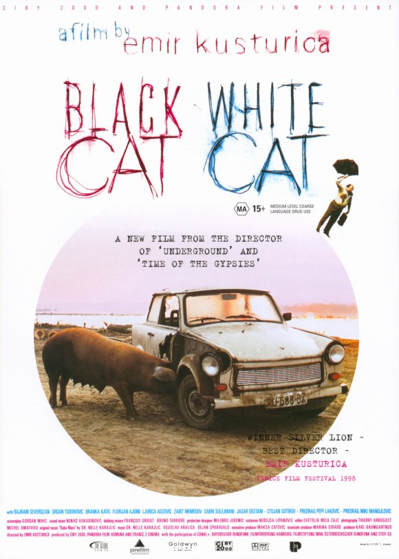 Black Cat White cat movie cover