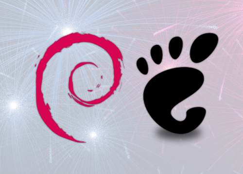 Debian and GNOME happy birthday anniversary