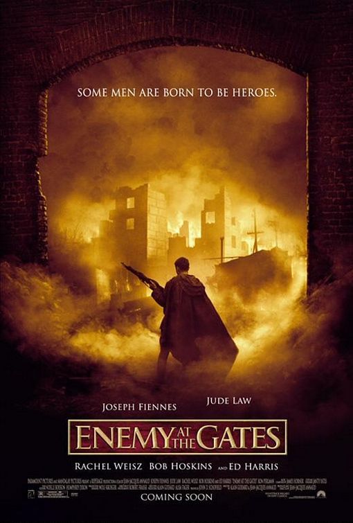 Enemy at the Gates second world war 2 movie cover