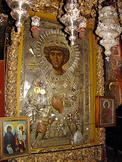 Saint Georgi Fanuilska Zographus Bulgarian Monastery miracle making icon