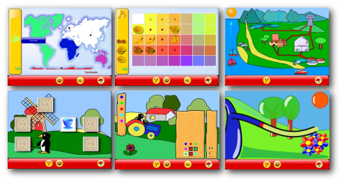Gcompris various games for develop your kid intellect