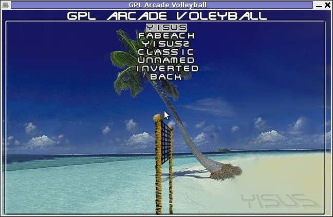 Screenshot GPL Arcade VolleyBall Yisus