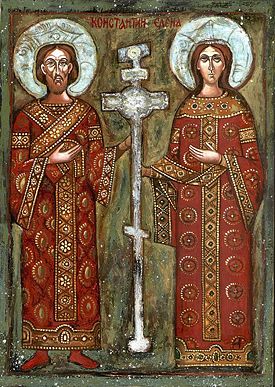 St. Constantine and St. Helena icon