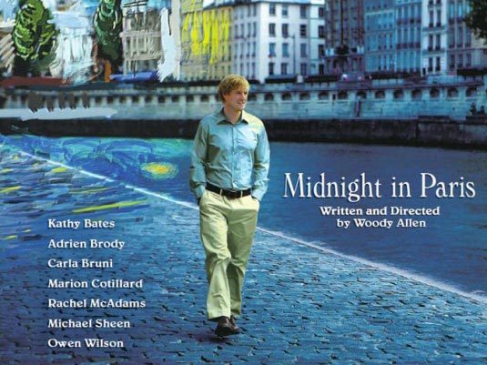Midnight in Paris Movie Cover 2011 review