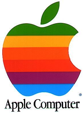 Old Apple Computer/s logo colors of rainbow 4 hbdi colors are there