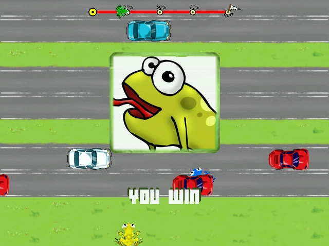 PixFrogger - Atari modern Frog game remake for Linux