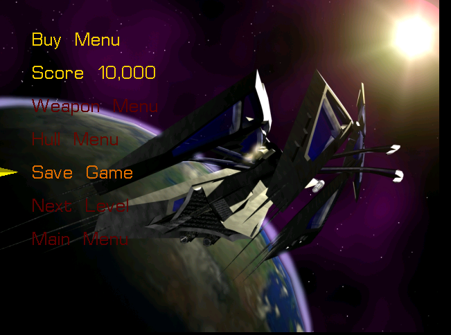 Rafkill Load menu screenshot