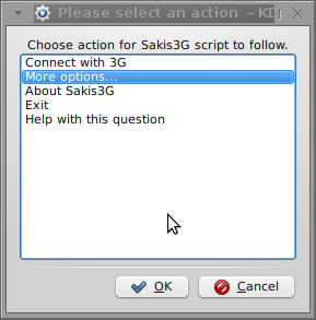 Sakis3g configure usb modem kdialog shot 1