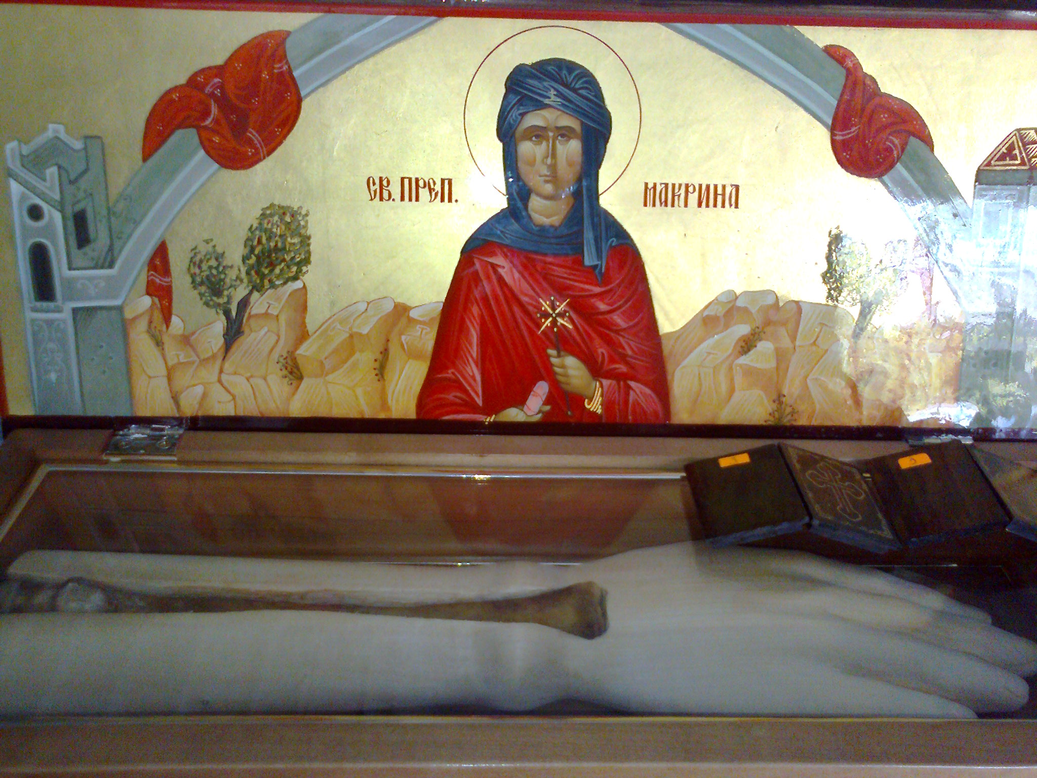 Saint Venerable Macrina Holy Relics picture from Pomorie Monastery
