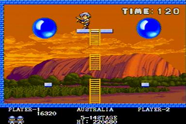 Super Pang arcade classic screenshot
