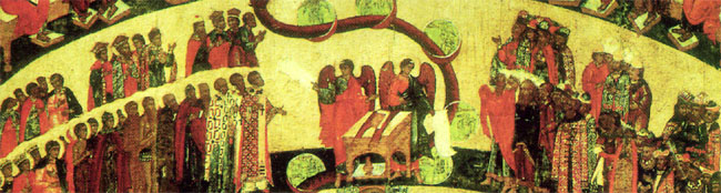 Всеобщото възкресение на мъртвите. Детайл от руска икона Страшният Съд от XVI век. Източник: xxc.ru