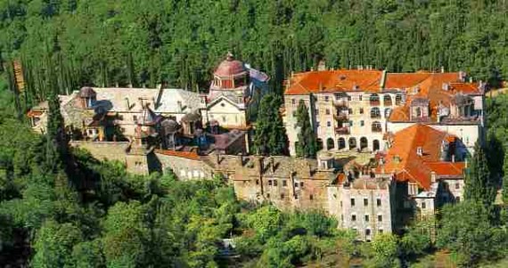     . Mount Athos - Zographou Monastery.