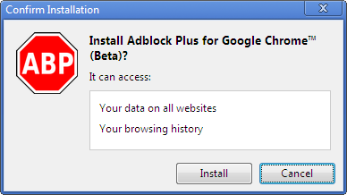 Adblock-Plus-for-Google-Chrome-install-plugin-yes-or-no-prompt-screenshot-linux-windows-macos