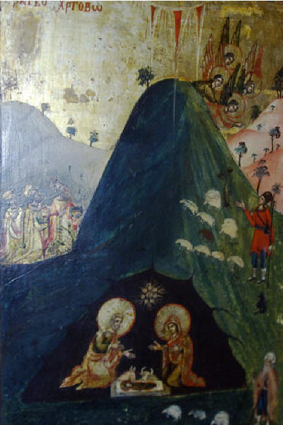 Рождество Христово, българска икона