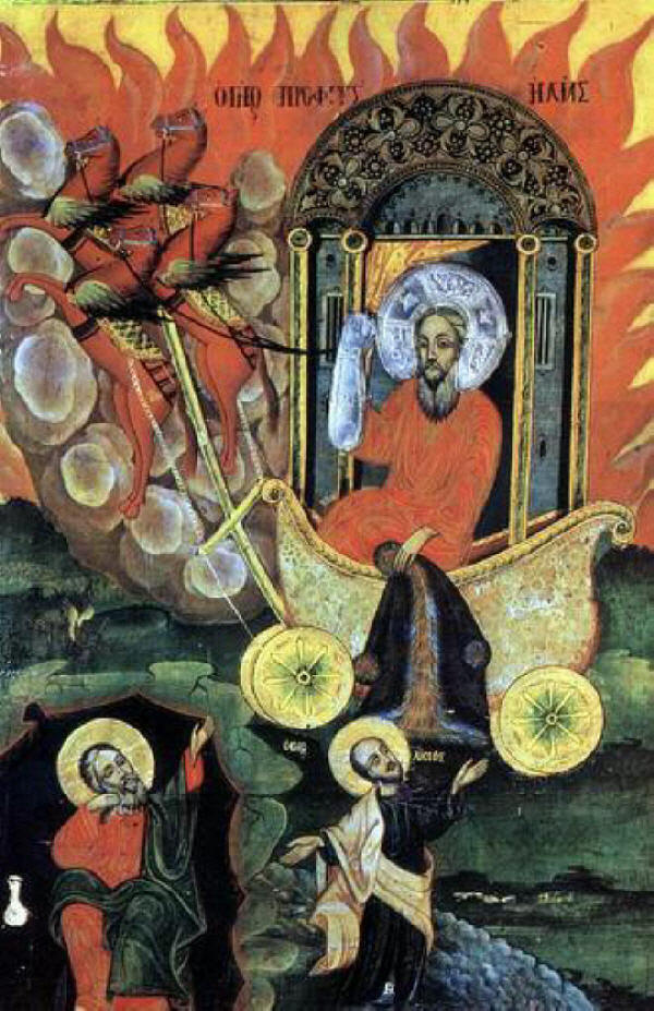 Св. пророк Илия - икони и стенописи • Pravoslavieto.com