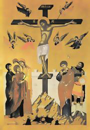 Crucifixion (Emmanuel Lambardos, 1613-18). Source: www.skete.com