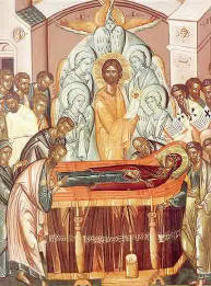 Успение на Пресвета Богородица - гръцка икона