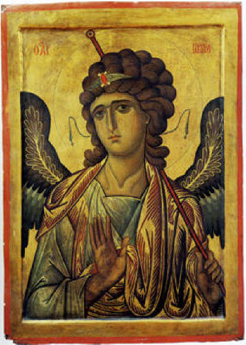 Архангел Гавриил, икона от 13 в., манастира "Св. Катерина" в Синай